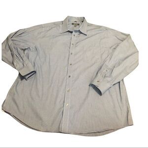 Kenneth Cole reaction size 2xl button up small checkered print 0016